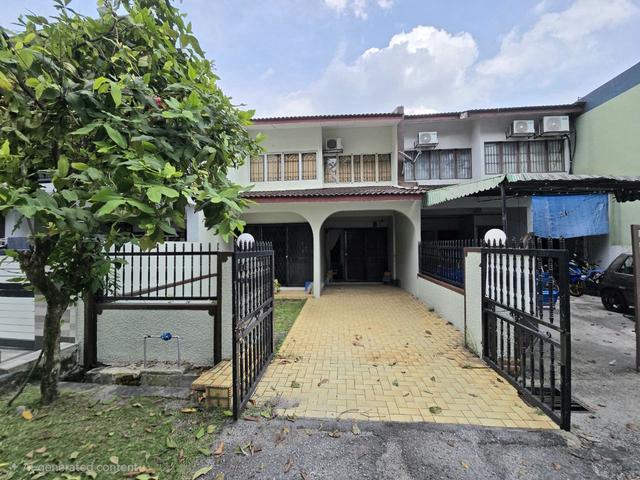 FACING OPEN Double Storey Terrace House Taman Cempaka Ampang