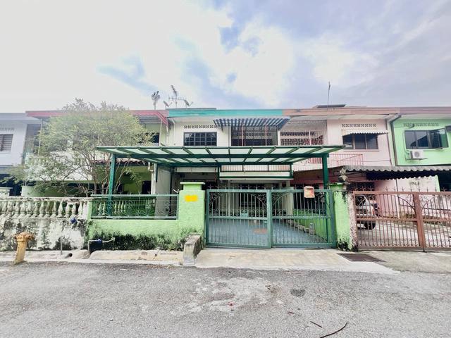 FACING OPEN Double Storey Terrace House Taman Hijau Jalan Reko Kajang