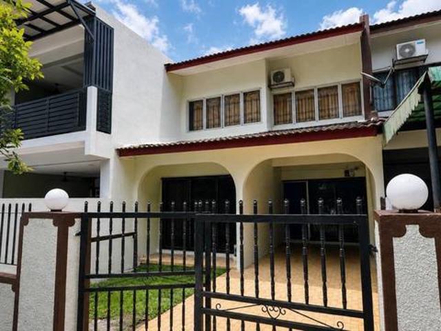 Facing Open Double Storey Terrace Taman Cempaka Ampang