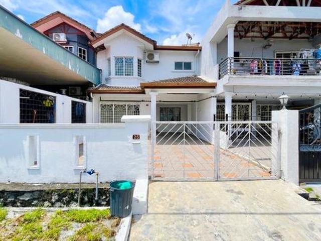 FACING OPEN Double Storey Terrace Taman Minang Ria Cheras
