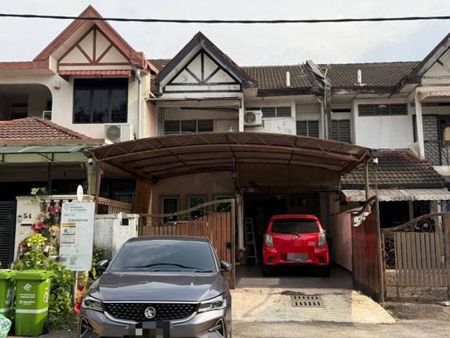 FACING OPEN EXTENDED Double Storey Taman Melati Kuala Lumpur