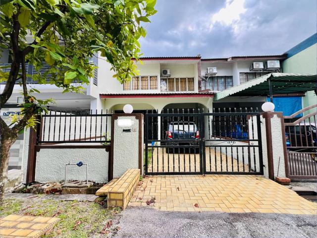 Facing Open Extended Kitchen Double Storey Taman Cempaka Ampang