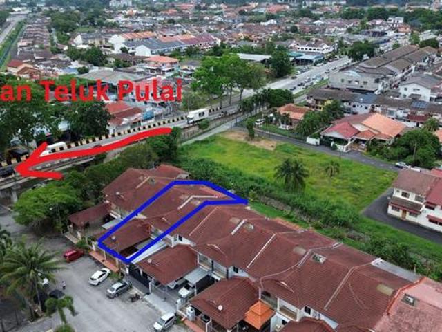 FACING OPEN HUG LAND22x90 Teluk Pulai Klang 2 Storey