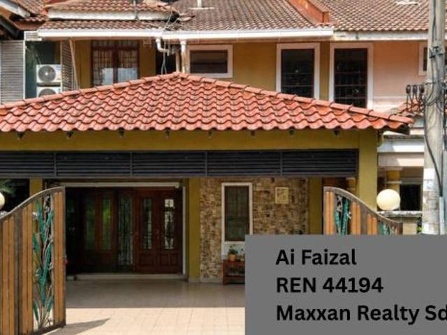 FACING OPEN RENOVATED Double Storey Terrace Jalan Sepah Puteri Seksy