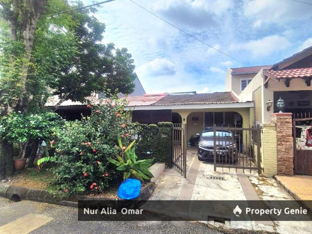 Facing Open Single Storey Terrace House Taman Ibu Kota Kiri Gombak