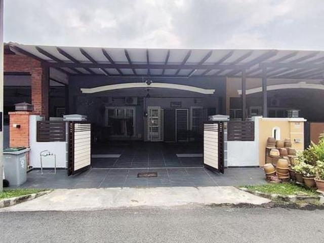 FACING OPEN Single Storey Terrace Taman Bukit Kristal Seremban