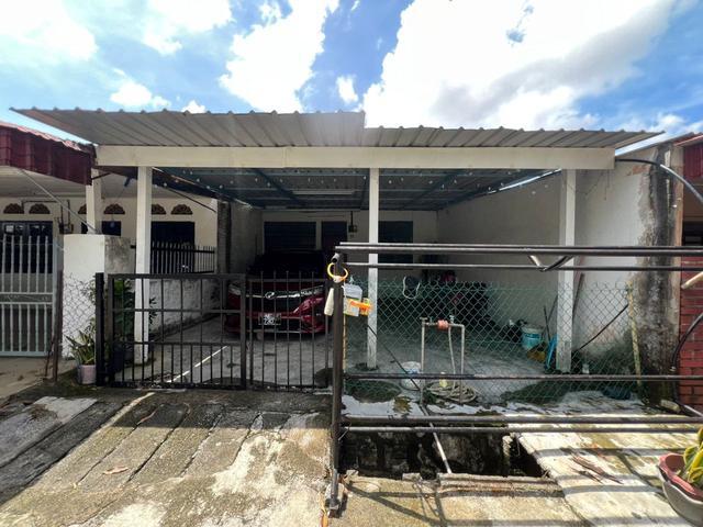 Facing open single storey terrace taman desa rhu sikamat