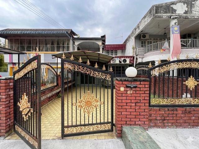 FACING OPEN SPACIOUS Double Storey Terrace AU2A Keramat Ampang