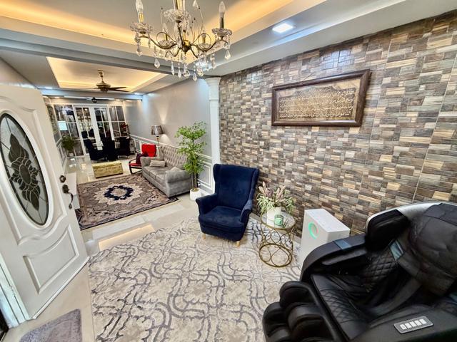FACING OPENRENOVATED1 Storey House Taman Rakan Sungai Long Kajang