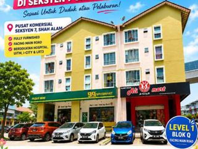Facing Main Riad Pusat Komersial Seksyen 7 Shah Alam