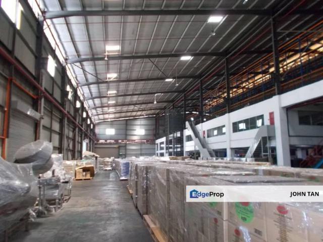 Facing Main Road|4 Acres|1,200 AMP|40'FT|NEGO Shah Alam @ Bukit Raja Selatan Detached Factory