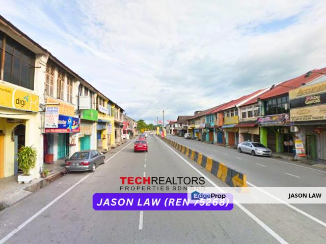 Facing Mainroad | Padang Serai Jalan Bagan | Corner Lot Shop Rent 2 Unit Linked | Kedah