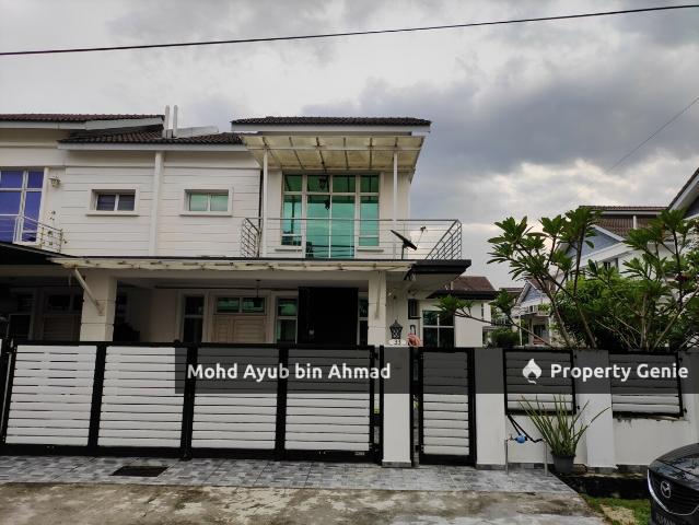 Facing south east, renovated and extended Semi D Cluster Bandar Saujana Putra