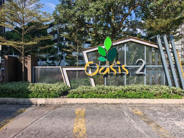 Facing Swimming Pool level 1 Oasis 2 Mutiara Heights Kajang Balcony