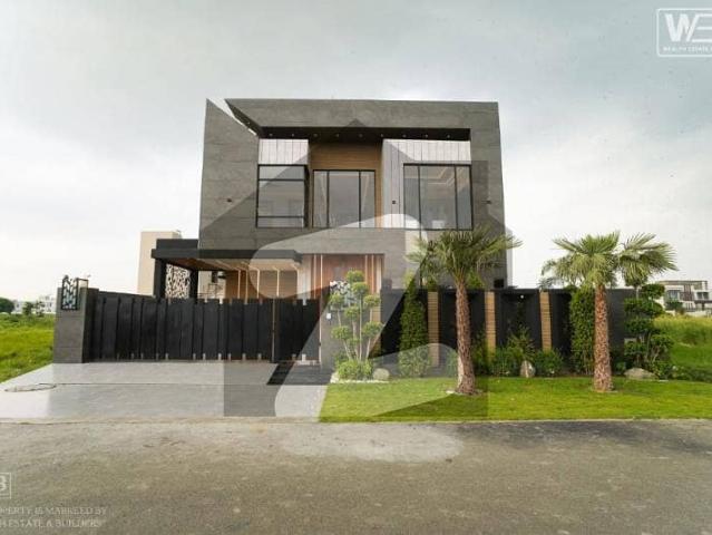 Facing Park Modern 1 Kanal Granite Designed Solid House In Phase 7
