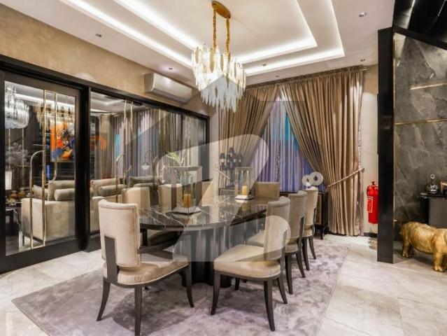 Facing Park Straight Line Designed 1 Kanal Semi Furnished House in Phase 6 H Block For Sale DHA Phase 6