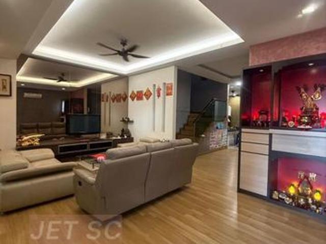 FACING PARKING 22x75 31R4B Setia Indah 9 Double Storey Setia Alam