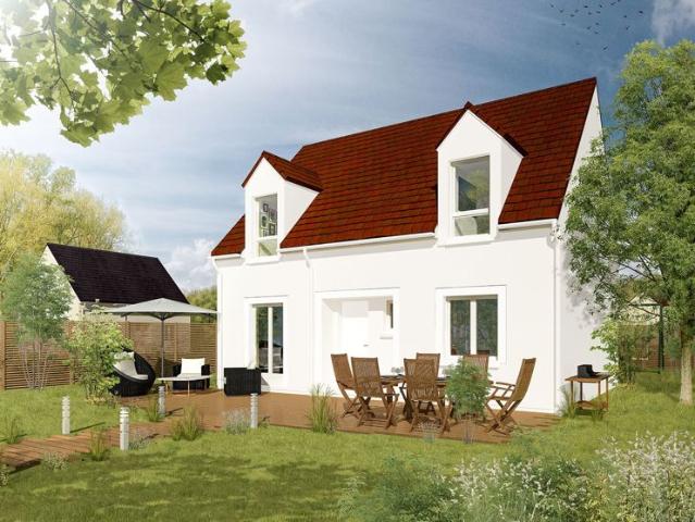 Faites construire votre maison 98.33 m² avec terrain à BREUILLET 91 !