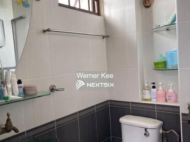 Fair View Apartment @ Permas Jaya 1454 sqft 4 Bedrooms 3 Bathrooms Middle Floor Unit Well maintaining Partially Renovated Freehold Gated and guarded Maintainence Fees RM465/month