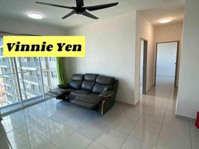 Fairview 970sf 2carpark Partially Furnished reno at sungai ara