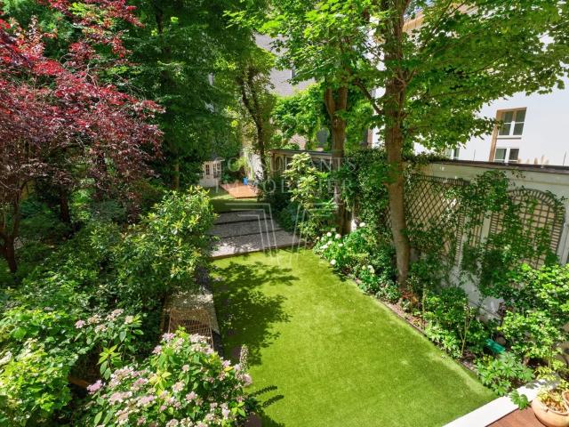 FAISANDERIE/LONGCHAMP. REZ DE JARDIN D'EXCEPTION
