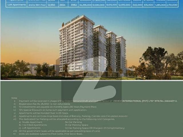 Faisal Heights Two Beds Luxury Apartments