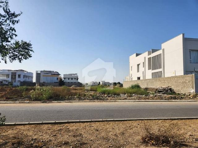 FAISAL ST 2 And 20th West Open 500 Yards Plot Available For Sale Dha Phase 8 VIII B
