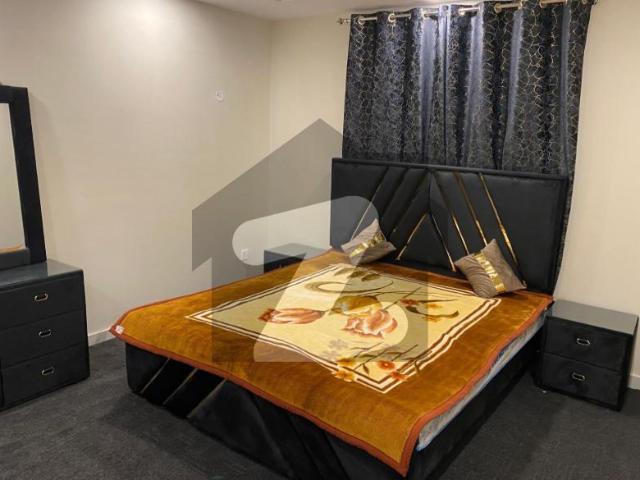 Faisal Twon Phase, 1 Fully Furnished 9th Floor 1300sq 2bed Flat Available For Rent Faisal Town Phase 1
