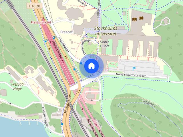 Fakultetsgränd 8, Norra Djurgården