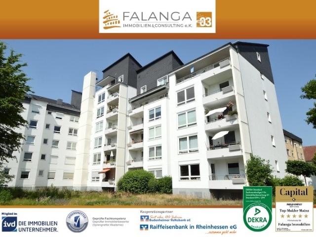 Falanga Immobilien Vorteilhaft aufgeteilte 4 Zi. Wohnung in grüner Familienlage von Bretzenheim!