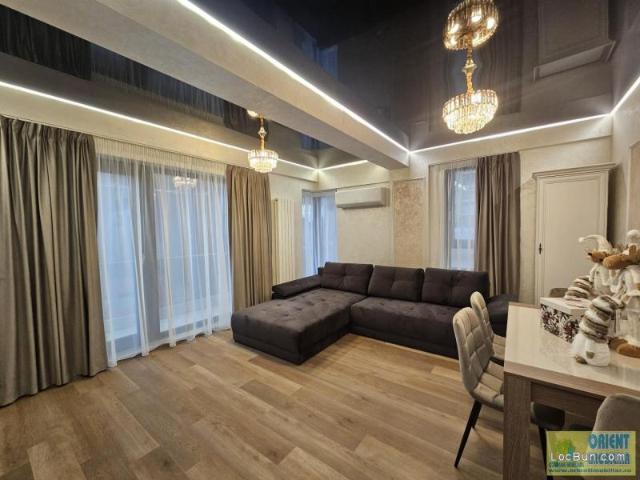 Faleza Nord, decomandat, 2 camere, etaj 1, 70mp, mobilat modern, parcare