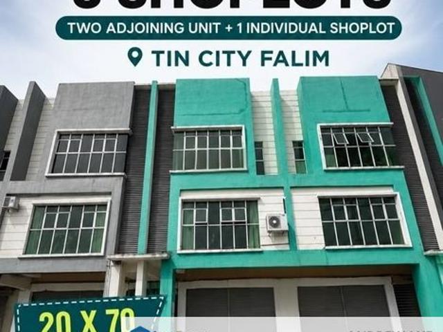Falim Tin City Shoplots Ground Floor For Rent