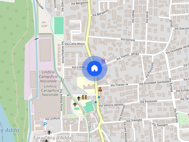 Fara gera d'adda bilocale con posto auto +terrazzo