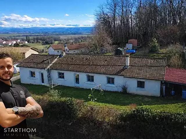 Faramans 38260 Achat / Vente maison 5 pièces t5 au dernier étage cave