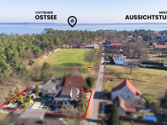 Faszination Natur Einfamilienhaus mit Pool in einzigartiger Lage am Cottbuser Ostsee