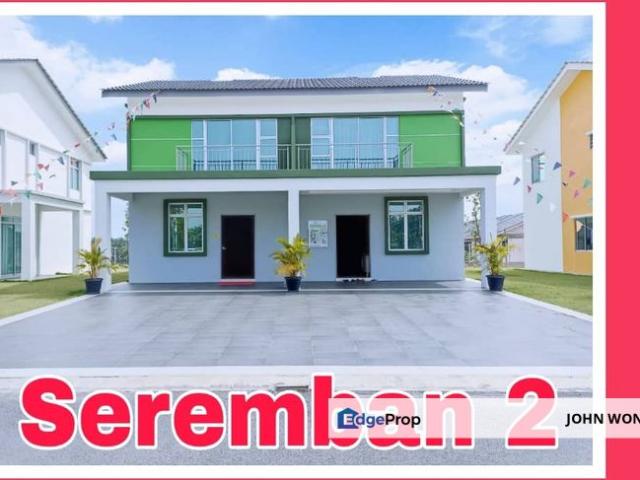 [ FASA BARU MURAH Corner Lot Zero Deposit ] Double Storey Seremban 2