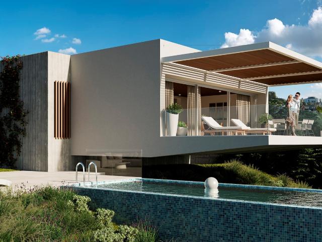 Fascinante villa de estilo contemporáneo en primera línea de golf, en Valle Romano
