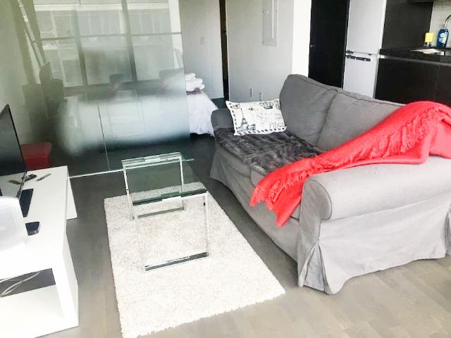 Fashion District Toronto Furnished Condo Rental at The Thompson Residences Sleek 1 Bedroom Suite with Luxurious Amenities and City Views