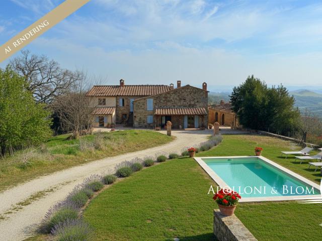 Fattoria Gli Archi Rustici con ruderi da ristrutturare Mon. 1080m² Torrita di Siena