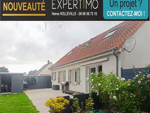 Favières 80120 Achat / Vente maison 6 pièces t6