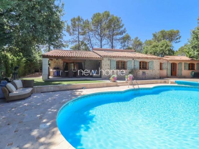 Fayence Provence belle villa de plain pied