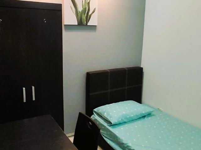 FEMALE ONLY, Fully Furnished Cozy Room, Low Deposit at Duta Ria Condo, Dutamas/ Mont Kiara/ Hartamas