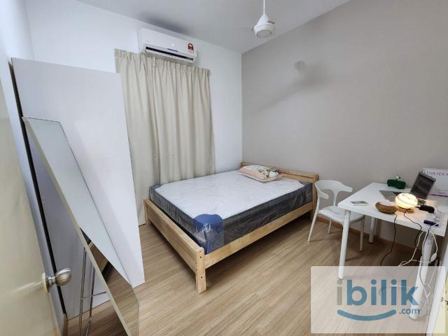 [Female only] Fully furnished Middle Room, KL Palace Court, Kuchai Lama, Old Klang Road