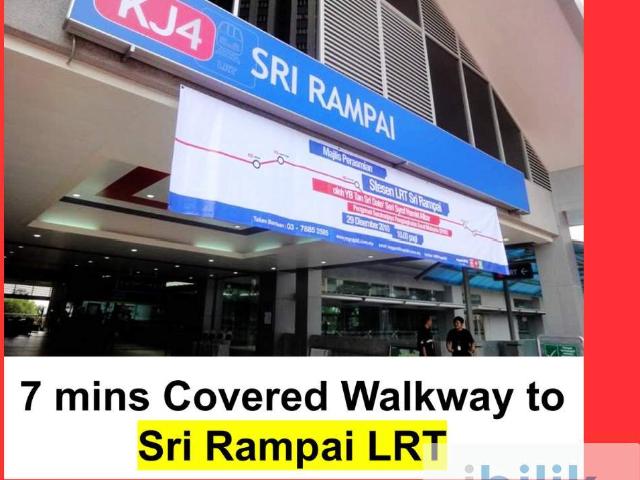 Female Single Room Walk to LRT Station Rental include Utilities
