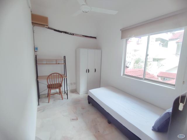 Female single window aircon room at Kiara green townhouse