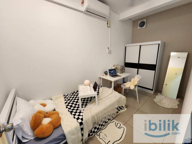 [Female Unit] Fully furnished Single Room, KL Palace Court, Kuchai Lama, Old Klang Road