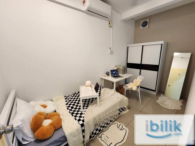 [Female Unit] Fully furnished Single Room, KL Palace Court, Kuchai Lama, Old Klang Road
