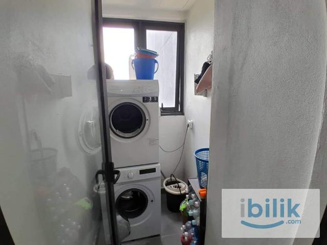 FEMALE Unit️ Link Bridge MRT Kampung Selamat Fully Furnished Single Room @ D'Sara Sentral
