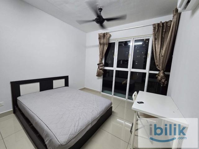 Female unit, master bedroom. Available now