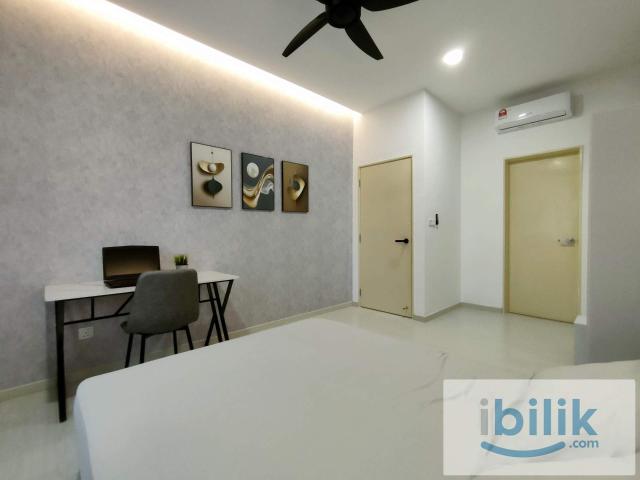 [FEMALE UNIT] Master Room at The Hamilton, Wangsa Maju | Link Bridge to Sri Rampai LRT